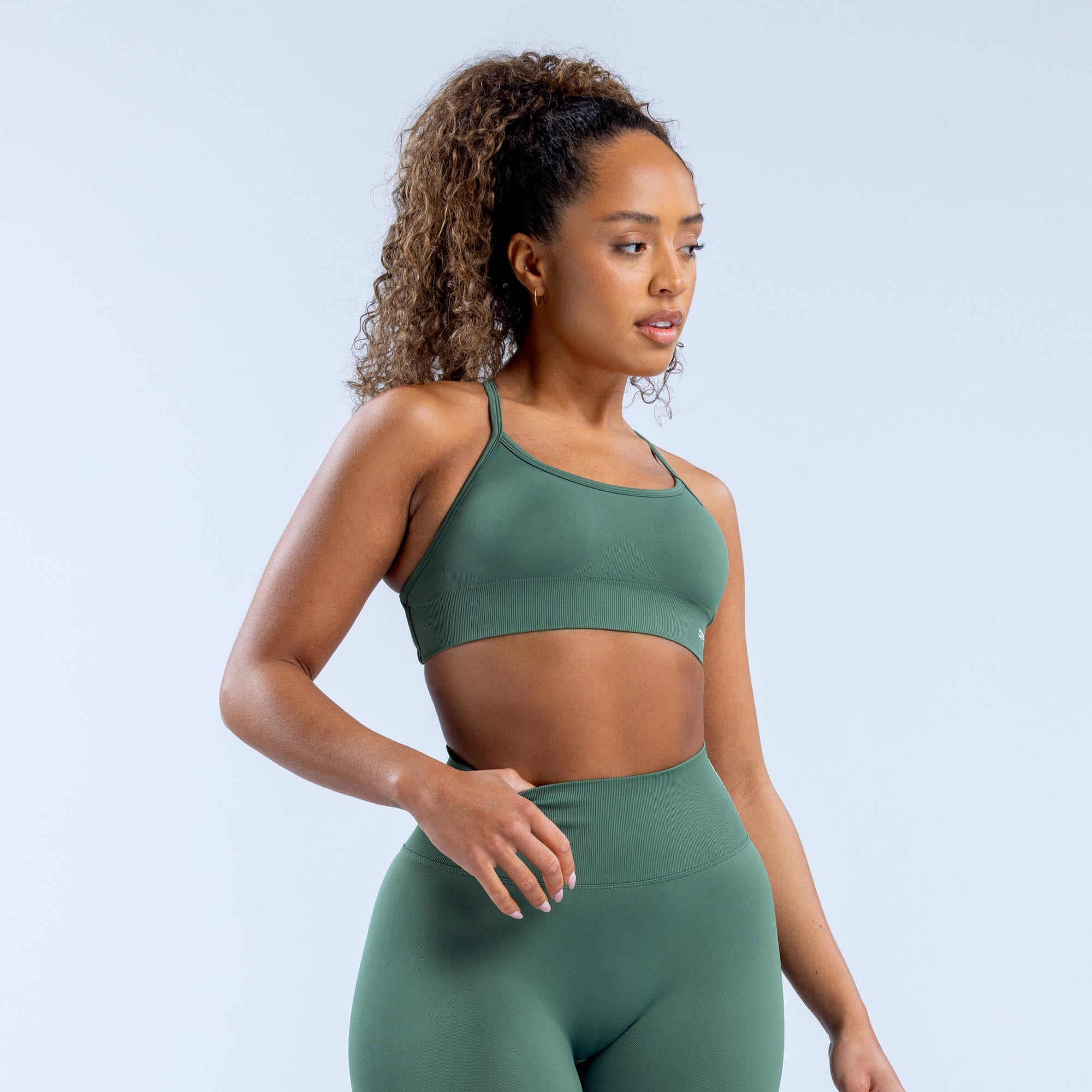Sujetador Deportivo DFYNE Dynamic Backless Mujer Verde | 5064-WOAIP