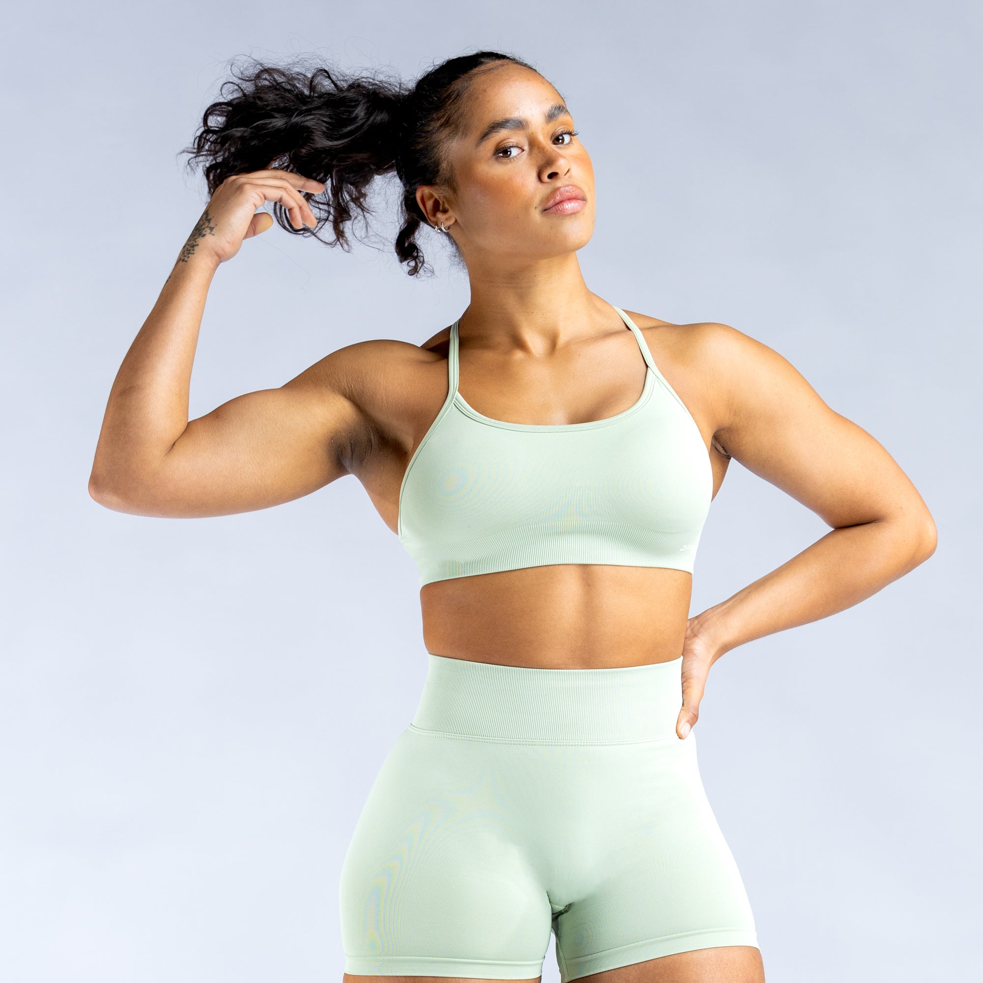 Sujetador Deportivo DFYNE Dynamic Backless Mujer Verde | 4365-HZVPG