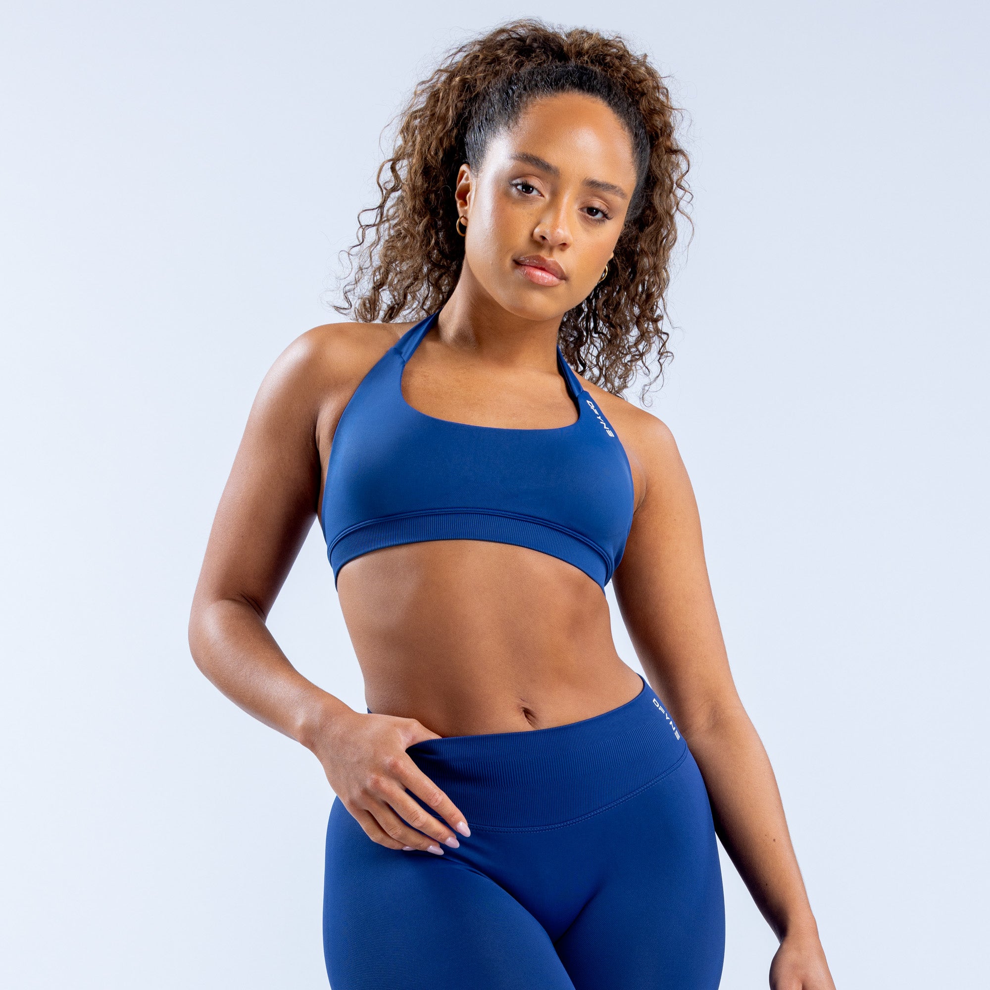 Sujetador Deportivo DFYNE Impact Mujer Azules | 2431-LGJSU