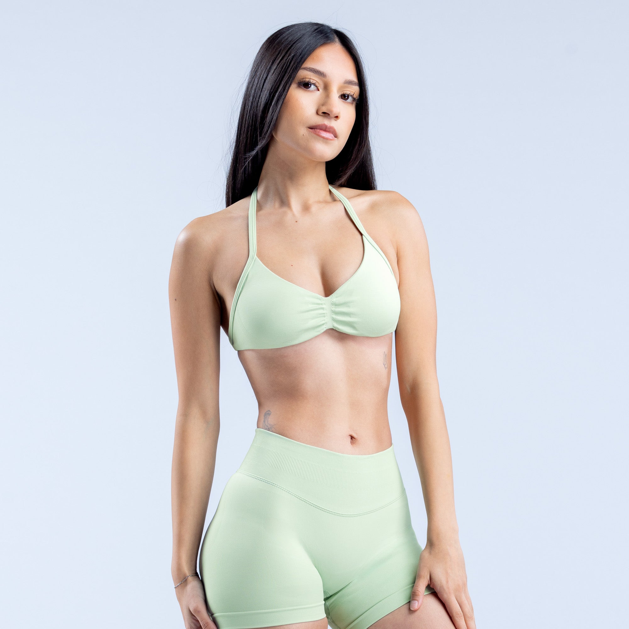 Sujetador Deportivo DFYNE Impact Strappy Mujer Verde | 0569-JIXOD