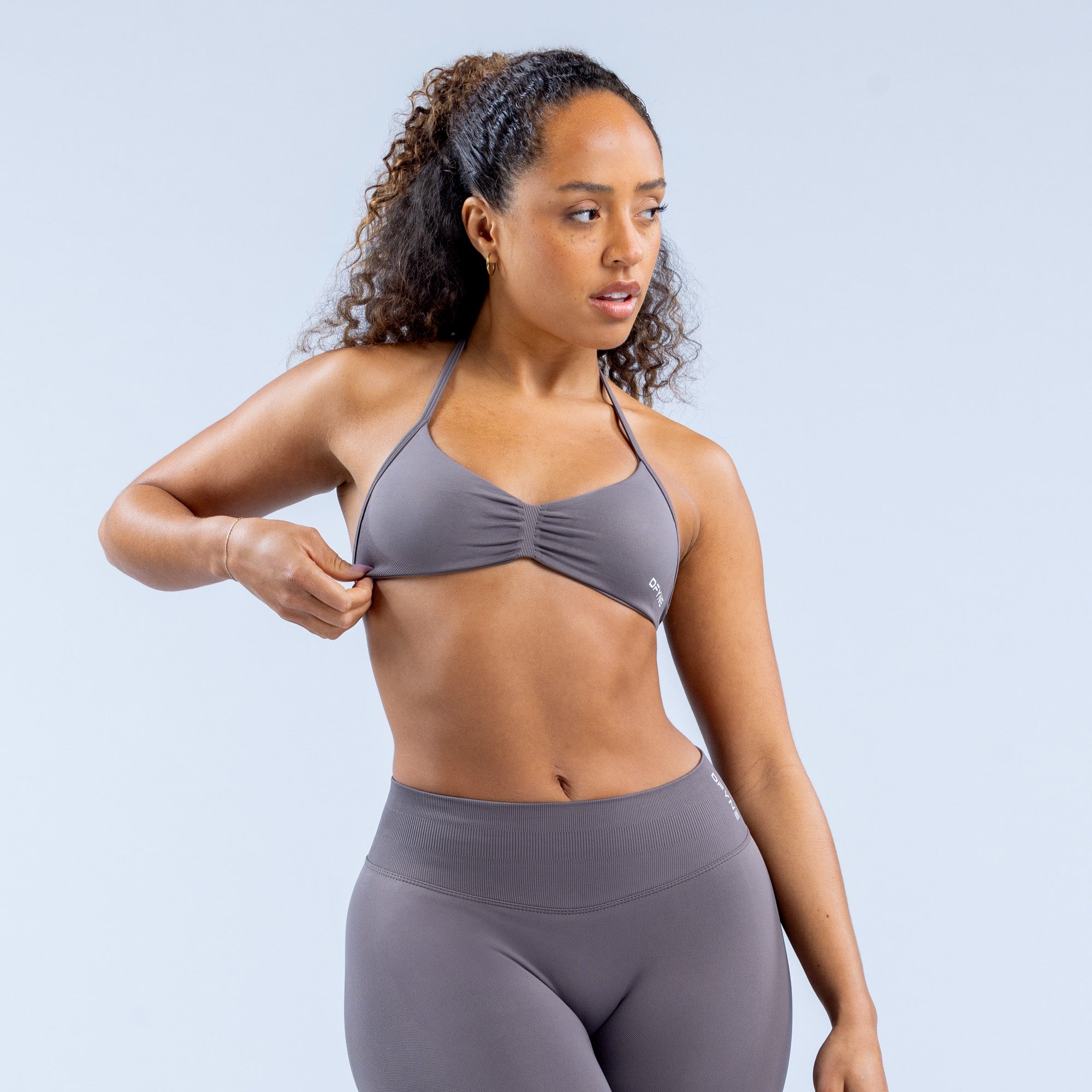 Sujetador Deportivo DFYNE Impact Strappy Mujer Moradas | 0316-NHRWM