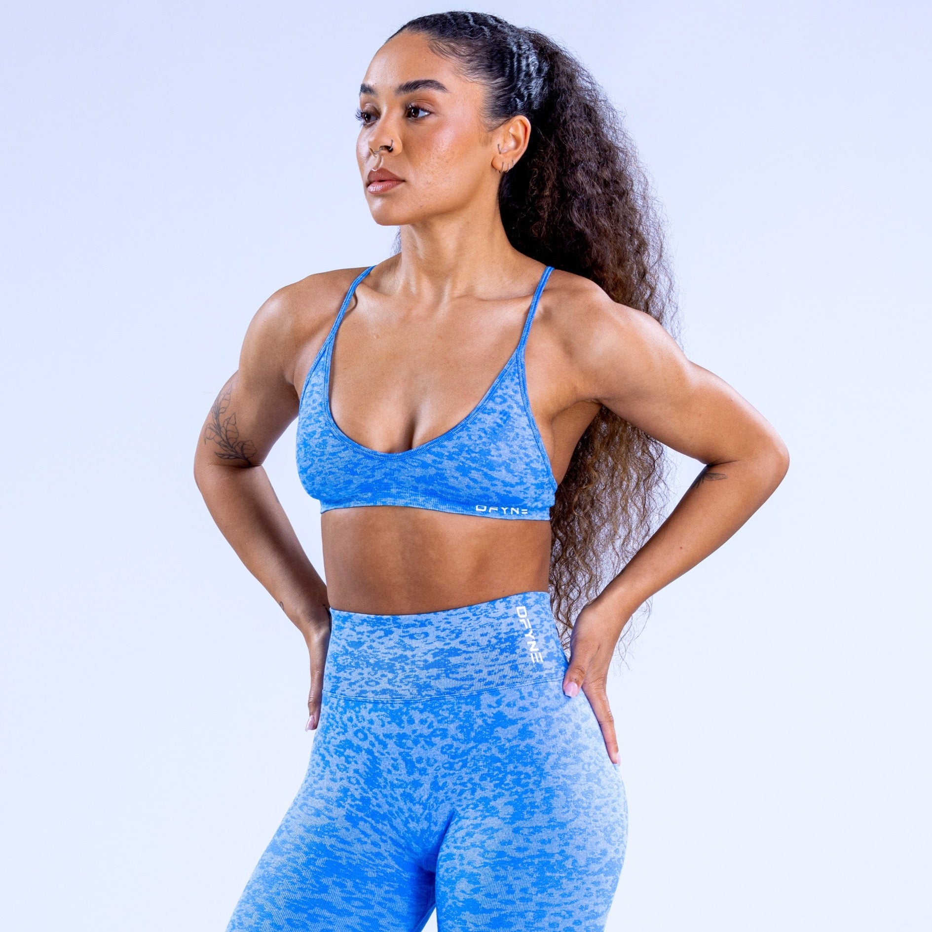 Sujetador Deportivo DFYNE Revive Mujer Azules | 3467-LXMGQ