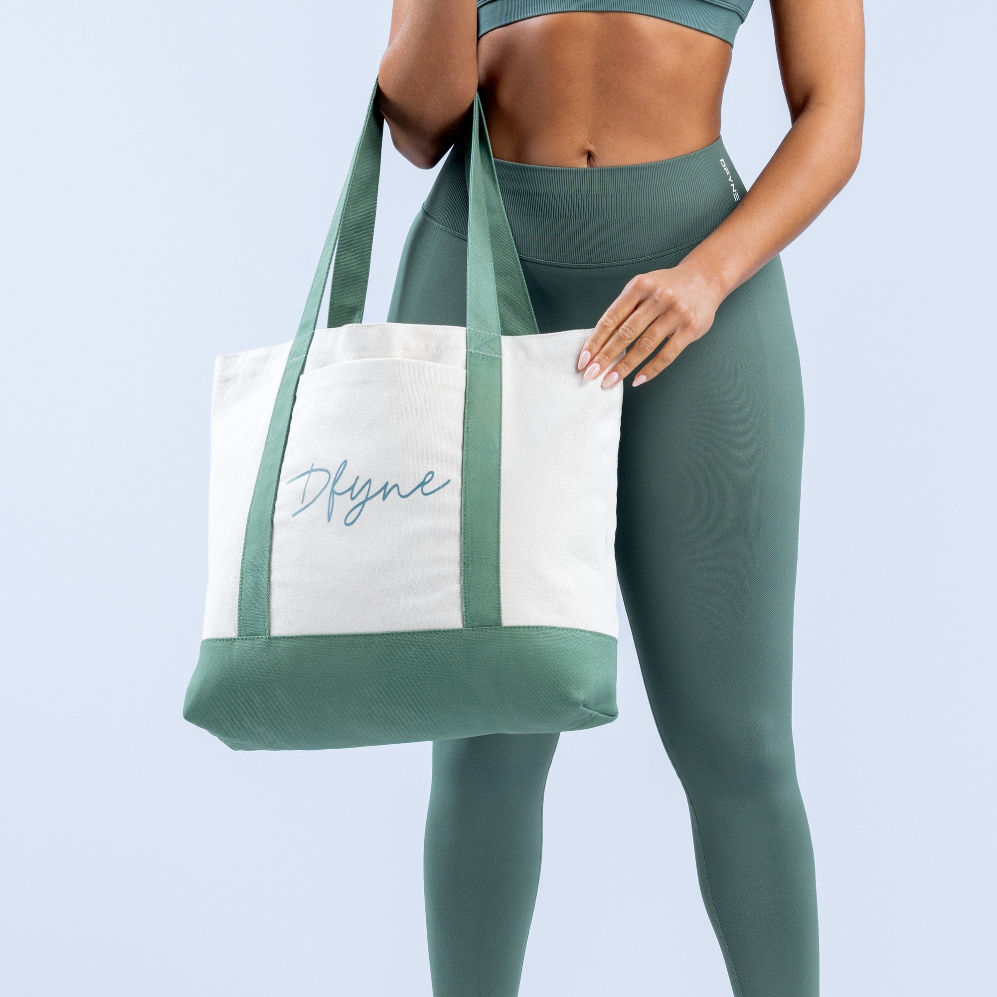 Tote DFYNE Mujer Verde | 2436-MZJSV